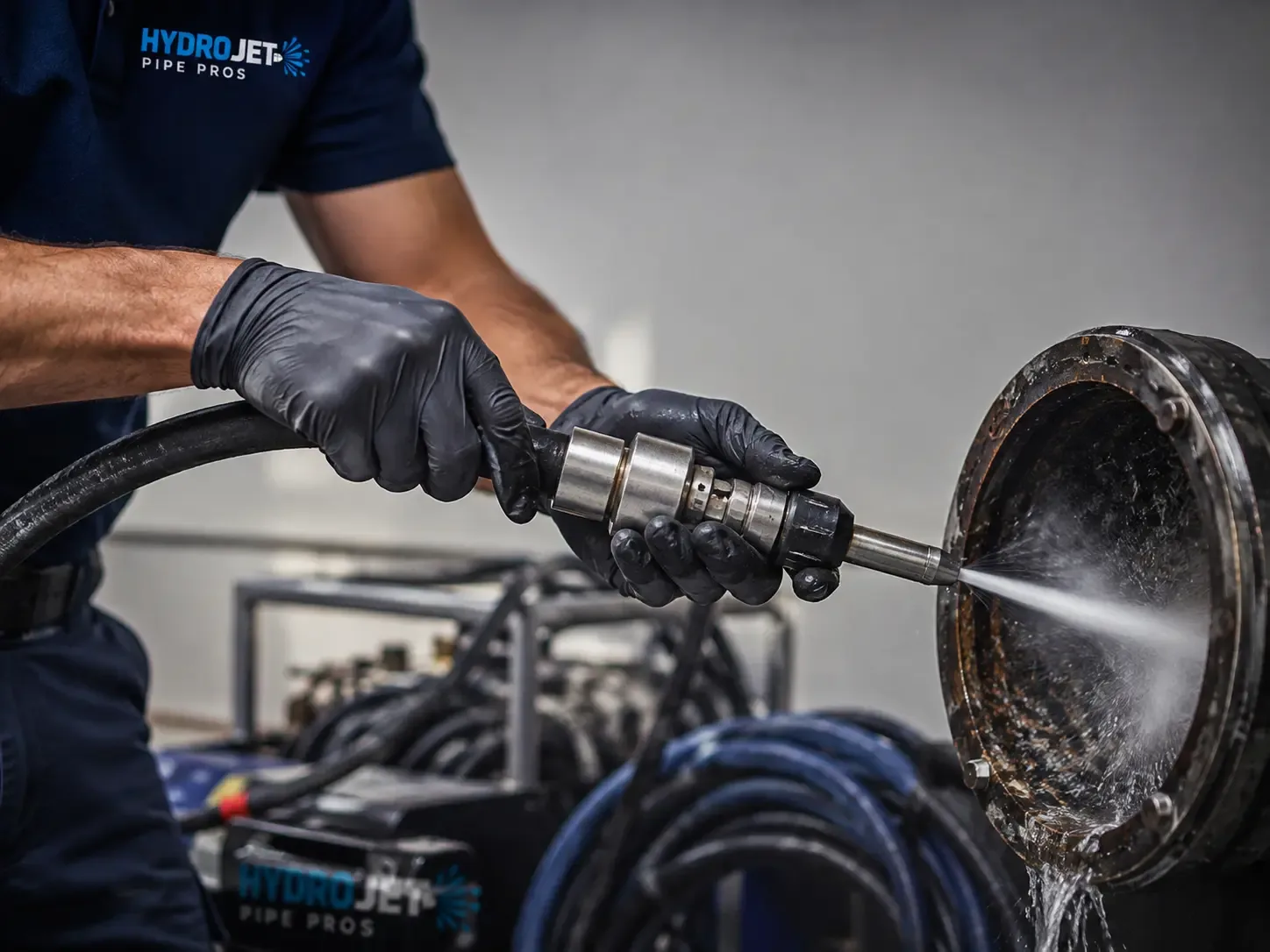 Hydro Jet Pipe Descaling in Middletown, IL